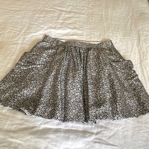 J. Crew floral skirt